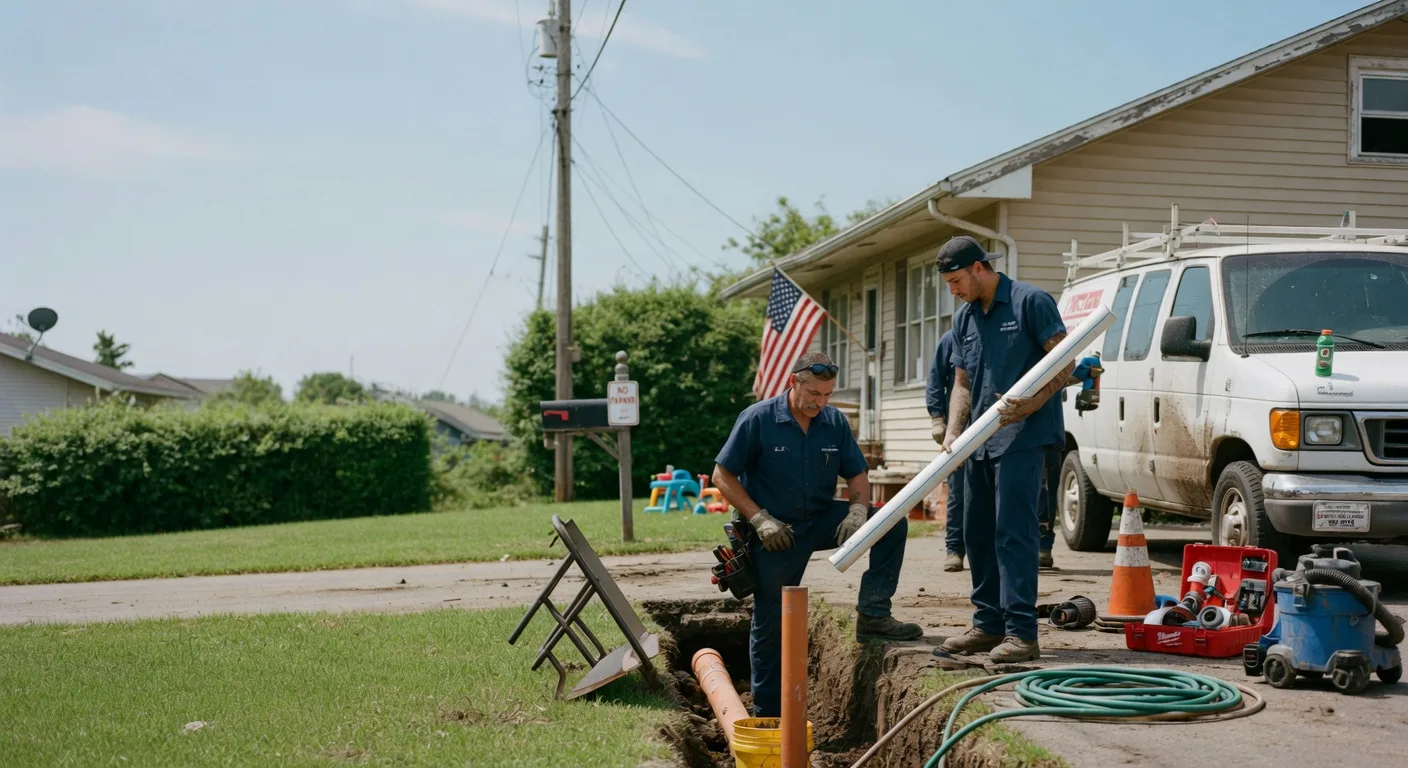 Sewer Line Inspection in New Paris, IN
